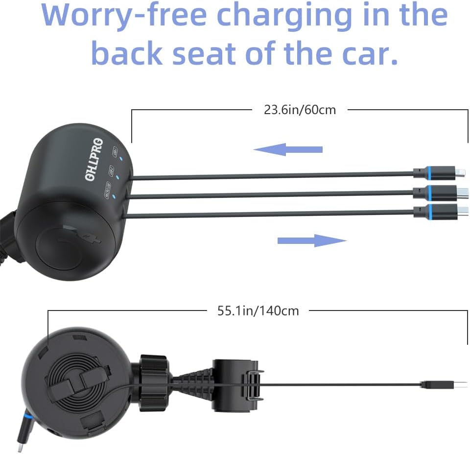 Multi Car Backseat Charging Hub™