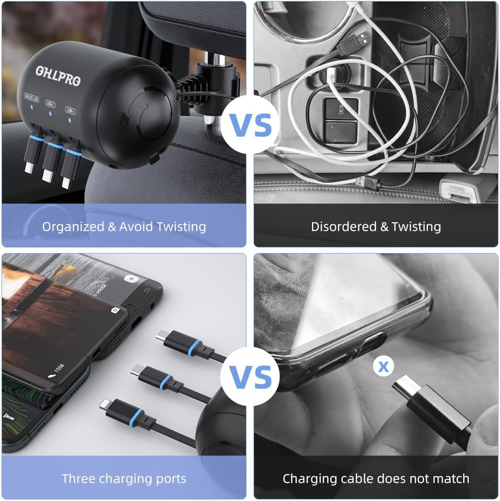 Multi Car Backseat Charging Hub™